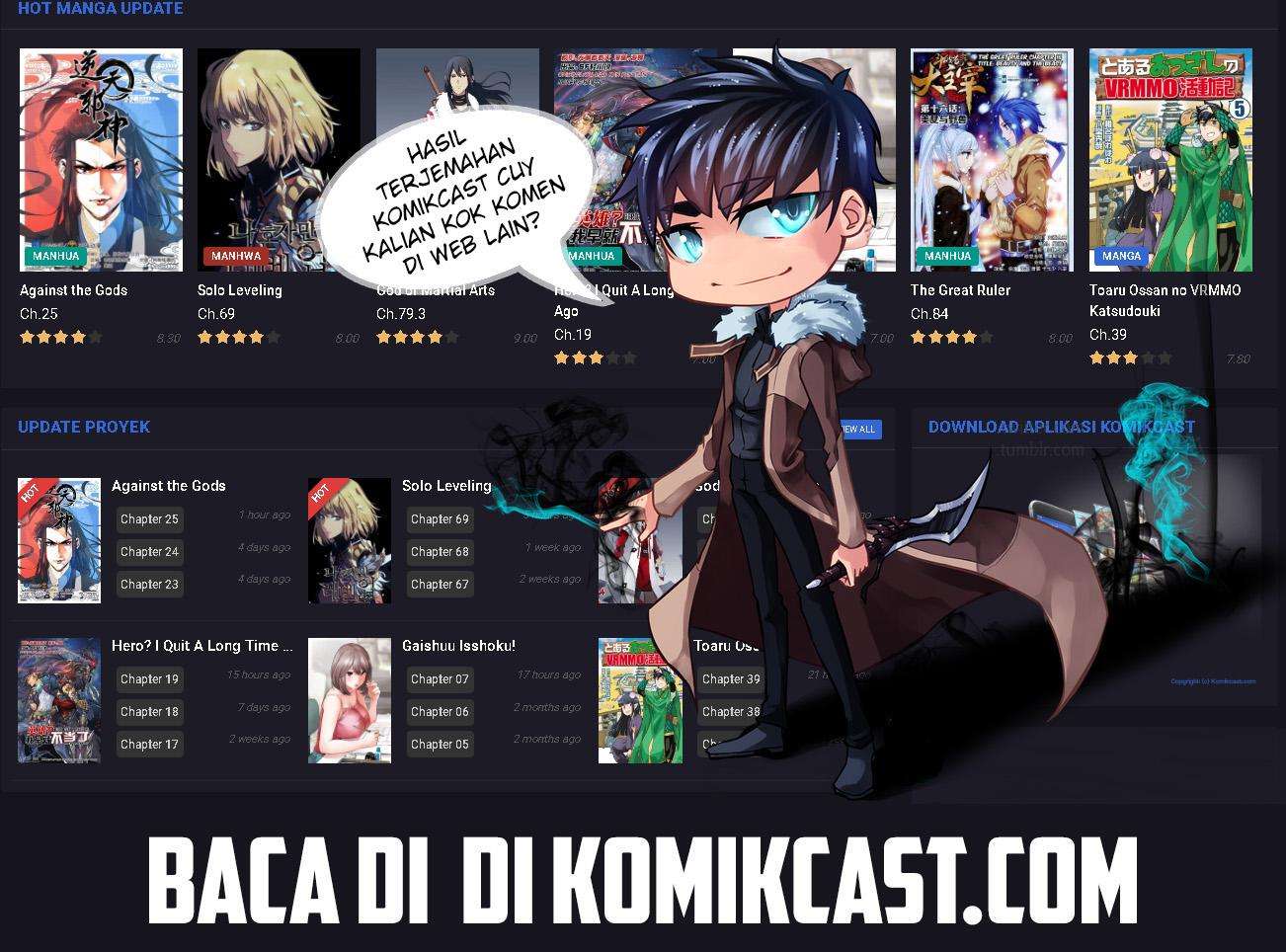 The Demon King Who Lost His Job Chapter 08 Gambar 48