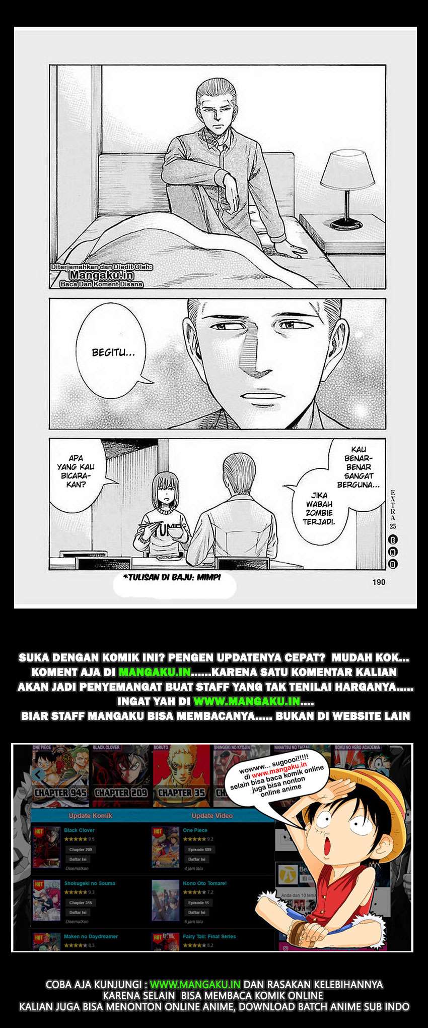 Hinamatsuri Chapter 69.5 Gambar 9