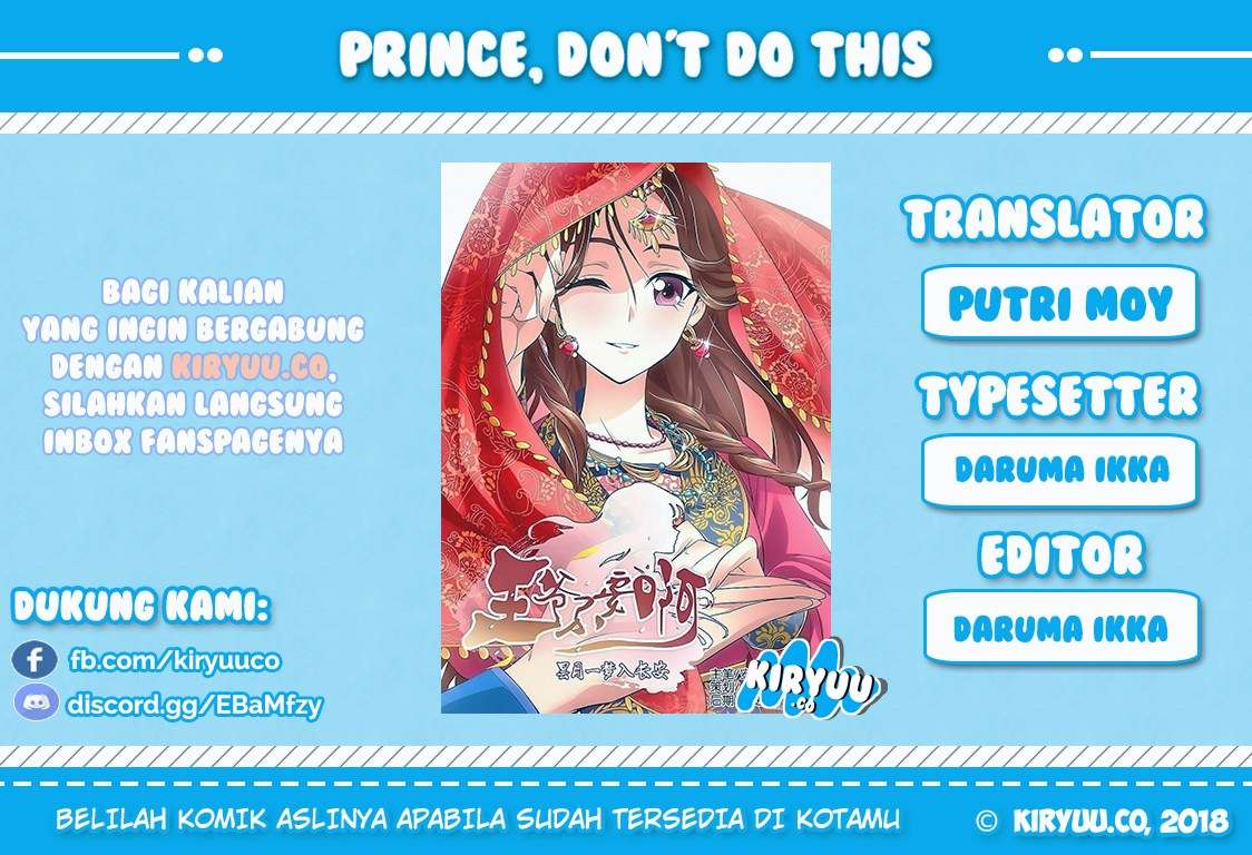 Baca Komik Prince Don’t do This Chapter 36 Gambar 1