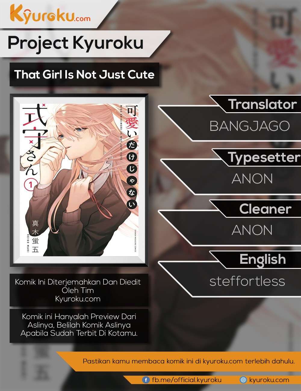Baca Komik That Girl Is Not Just Cute Chapter 27 Gambar 1