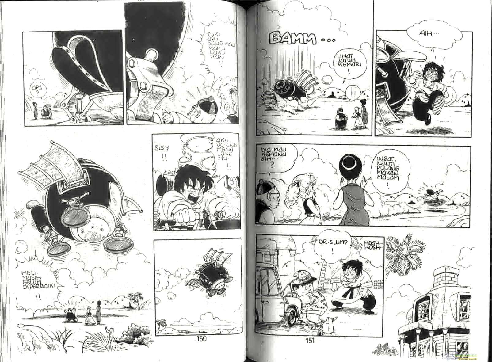 Dr. Slump Chapter 17 Gambar 79