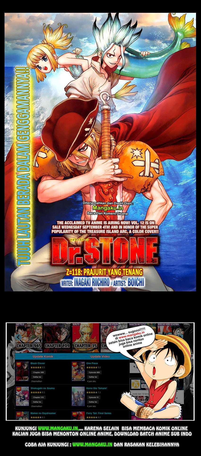 Baca Manga Dr. Stone Chapter 118 Gambar 2