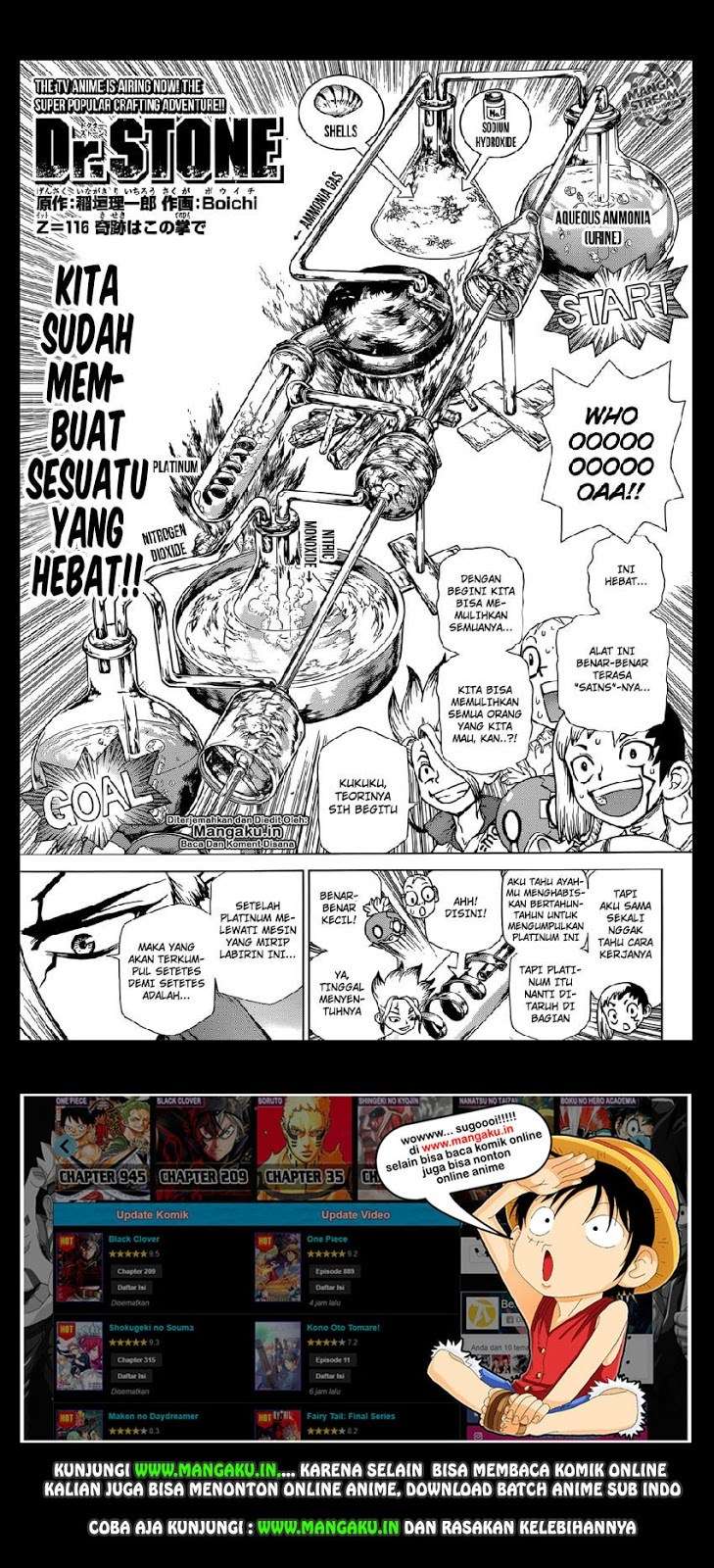 Baca Manga Dr. Stone Chapter 116 Gambar 2