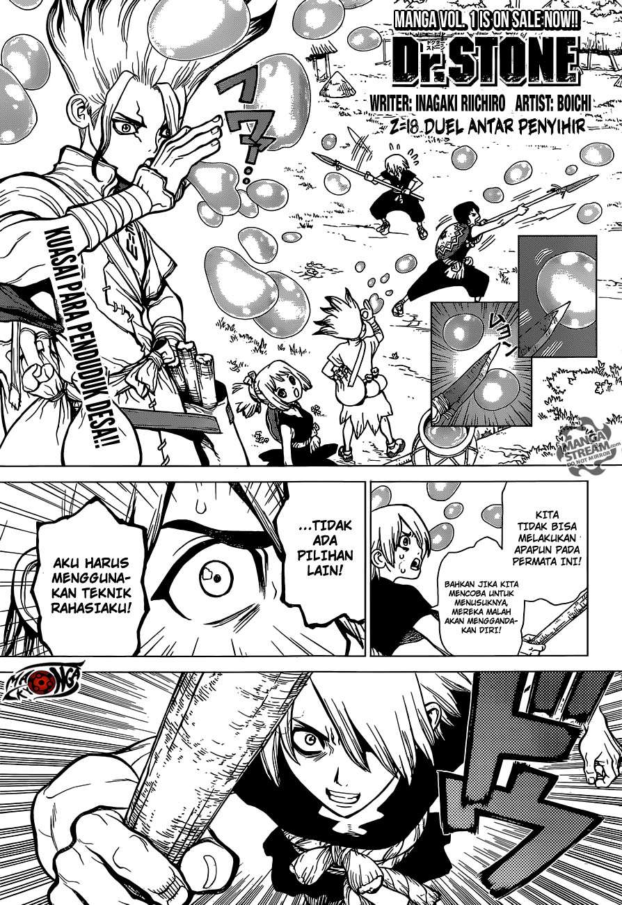 Baca Komik Dr. Stone Chapter 18 Gambar 1