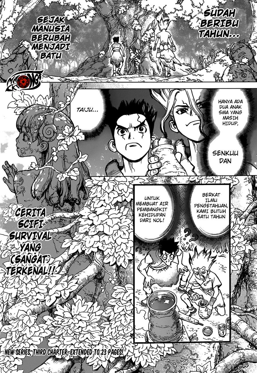 Baca Manga Dr. Stone Chapter 03 Gambar 2
