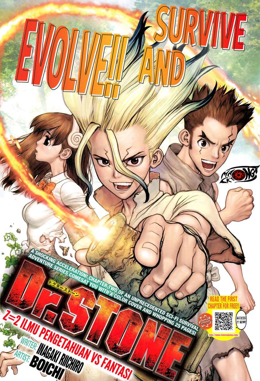 Baca Manga Dr. Stone Chapter 02 Gambar 2