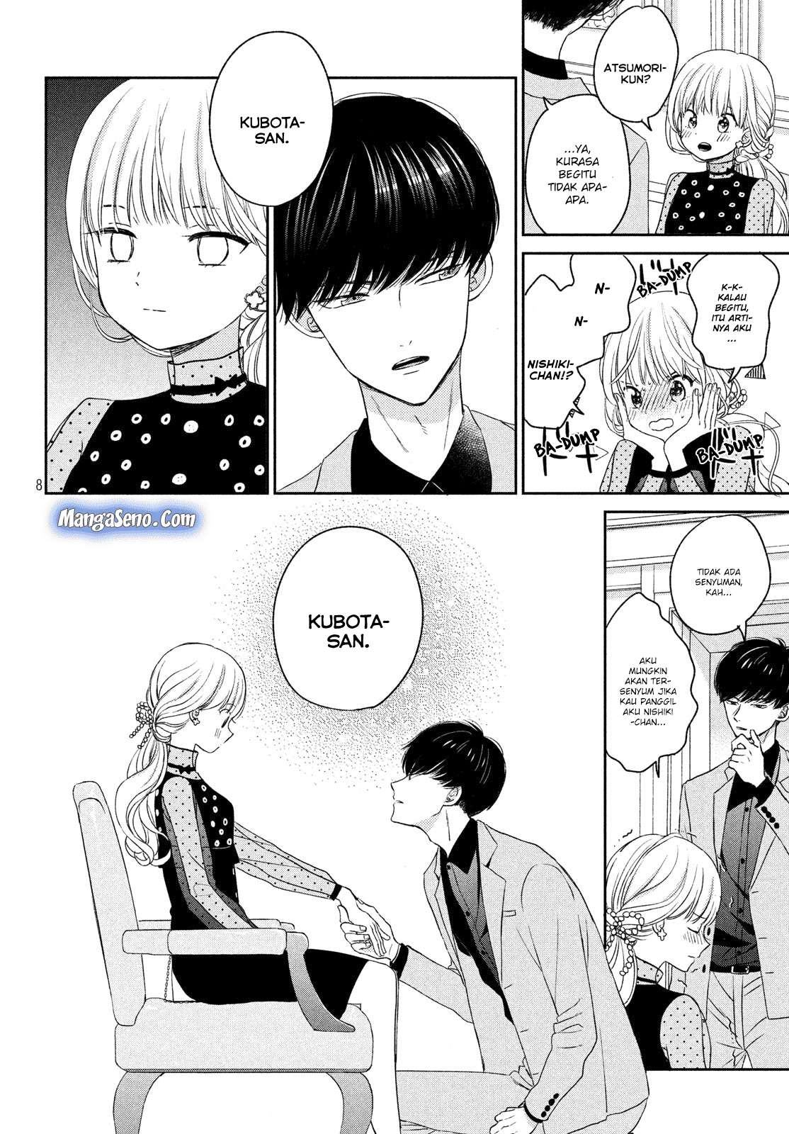 Atsumori-kun no Oyomesan (←Mitei) Chapter 07 Gambar 8