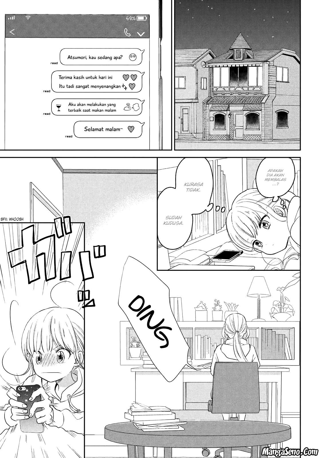 Atsumori-kun no Oyomesan (←Mitei) Chapter 05 Gambar 40