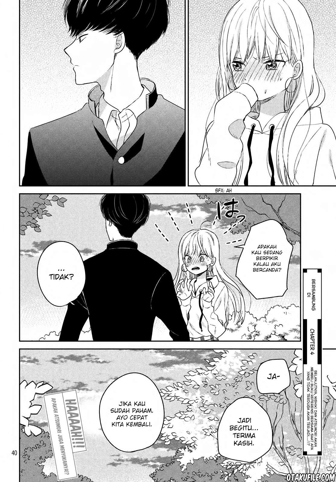 Atsumori-kun no Oyomesan (←Mitei) Chapter 03 Gambar 39