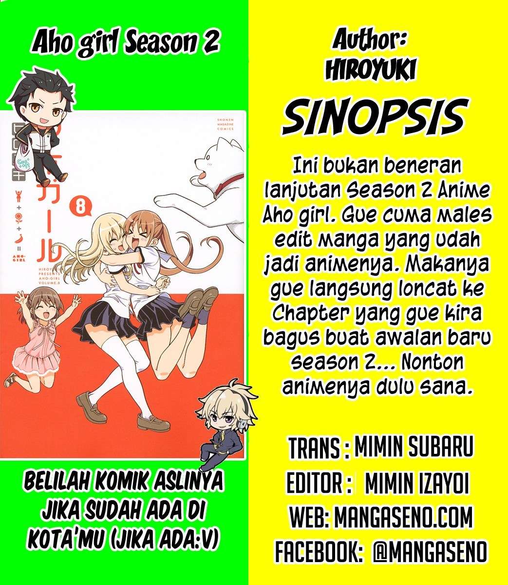 Baca Komik Aho Girl Chapter 100 Gambar 1