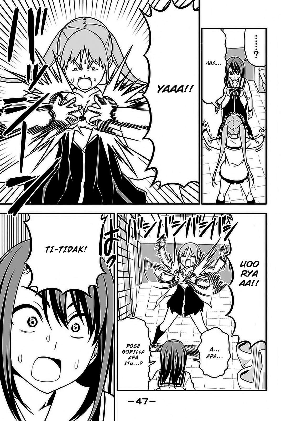 Aho Girl Chapter 100 Gambar 12