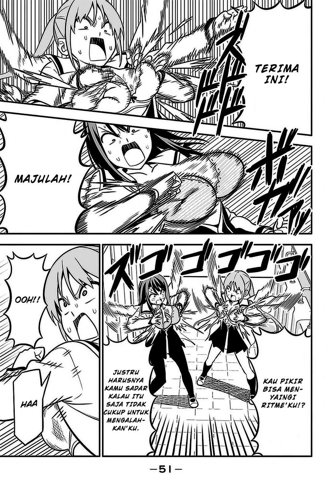 Aho Girl Chapter 100 Gambar 16