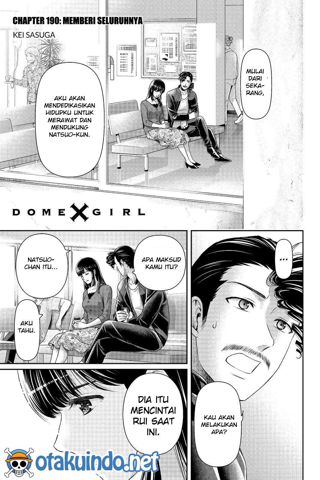 Baca Manga Domestic na Kanojo Chapter 190 Gambar 2