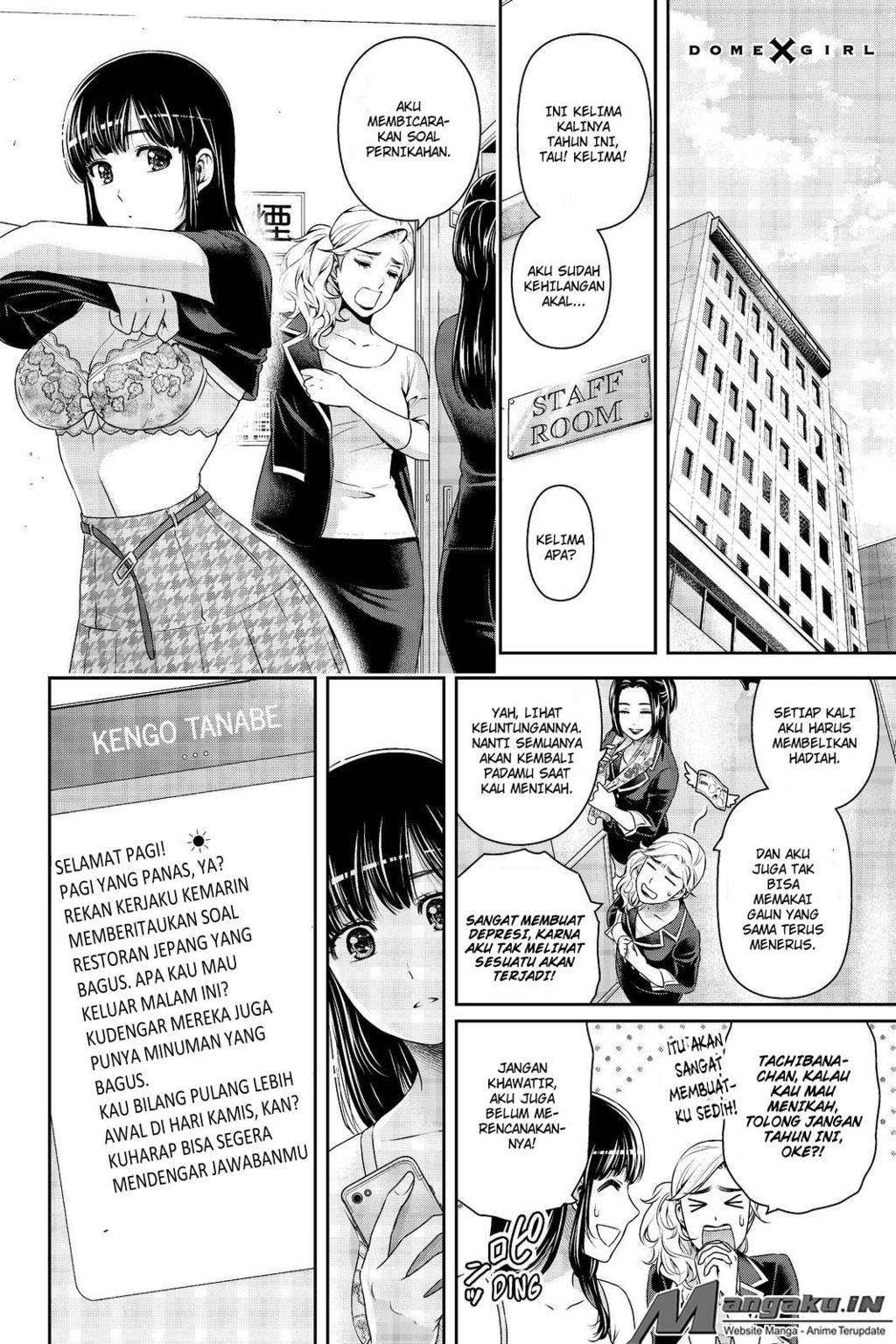 Baca Manga Domestic na Kanojo Chapter 173 Gambar 2