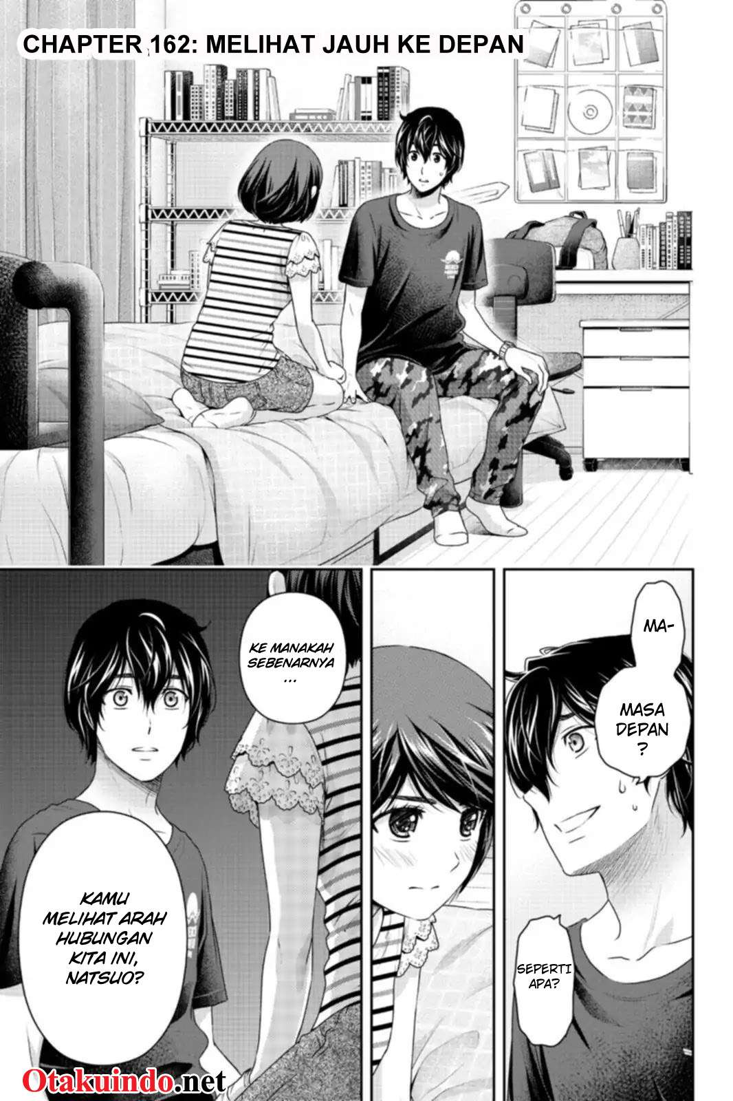 Baca Komik Domestic na Kanojo Chapter 162 Gambar 1