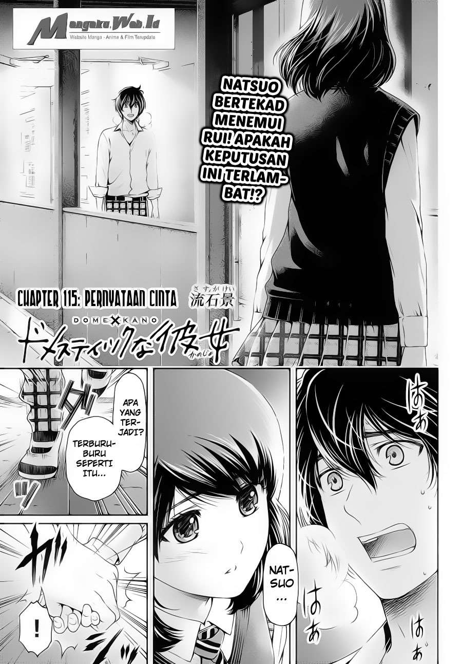 Baca Manga Domestic na Kanojo Chapter 115 Gambar 2
