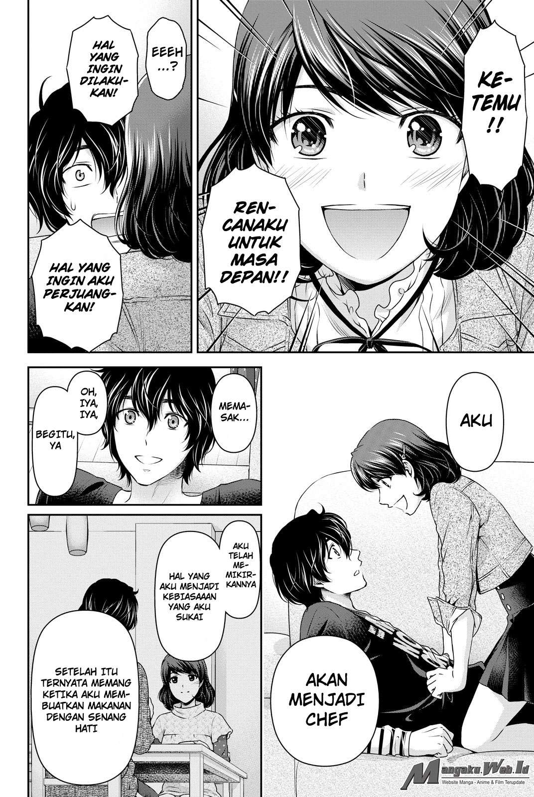 Domestic na Kanojo Chapter 86 Gambar 17