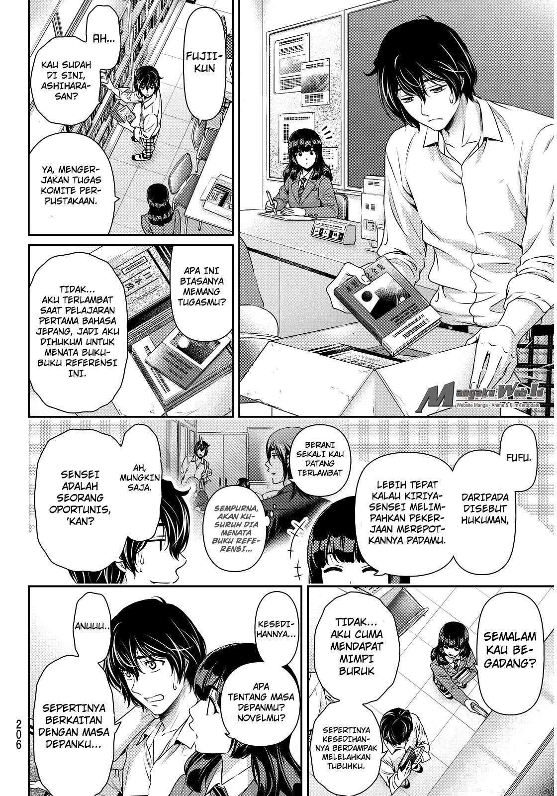 Domestic na Kanojo Chapter 85 Gambar 7