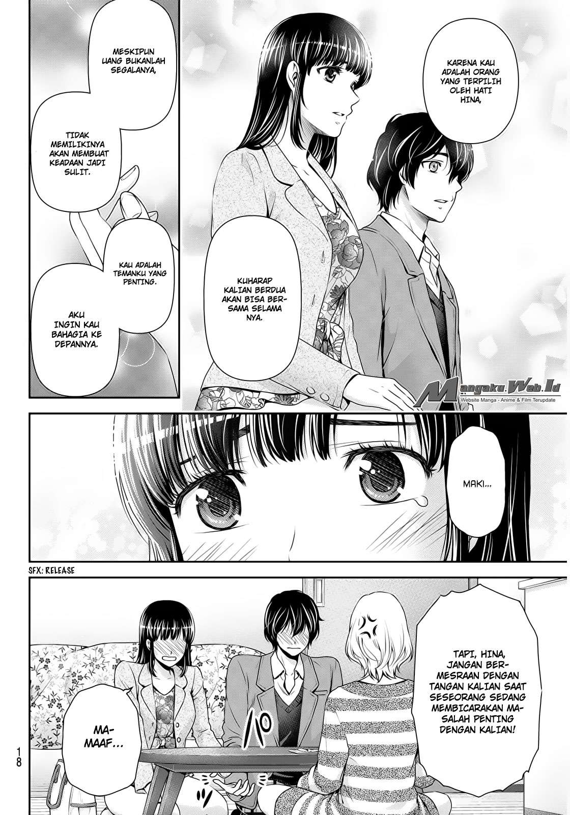 Domestic na Kanojo Chapter 56 Gambar 10