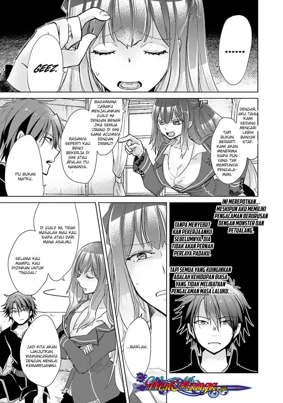 Hazure Skill "Kage ga Usui" o Motsu Guild Shokuin ga, Jitsu wa Densetsu no Ansatsusha Chapter 02.1 Gambar 15