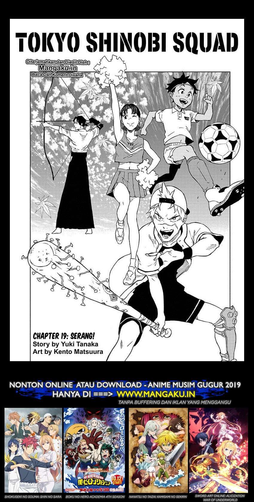 Baca Manga Tokyo Shinobi Squad Chapter 19 Gambar 2