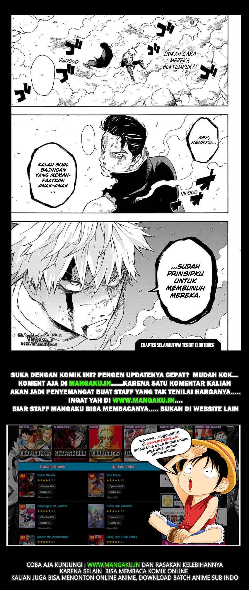 Tokyo Shinobi Squad Chapter 18 Gambar 20