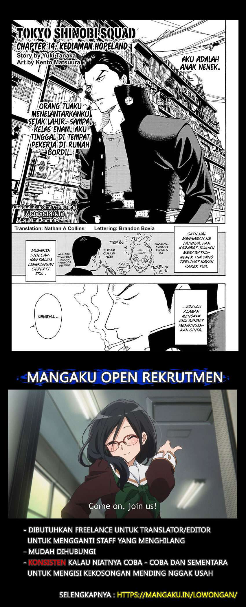 Baca Manga Tokyo Shinobi Squad Chapter 14 Gambar 2
