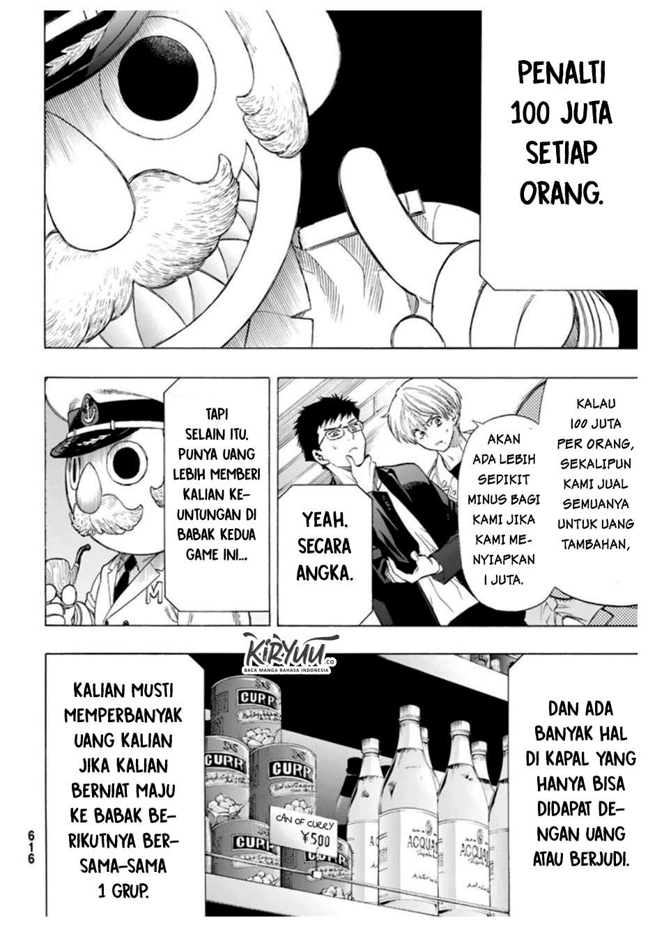 Tomodachi Game Chapter 49 Gambar 21