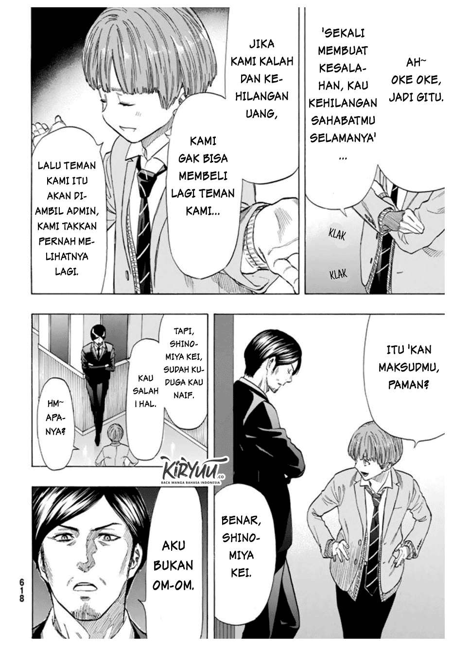 Tomodachi Game Chapter 49 Gambar 23