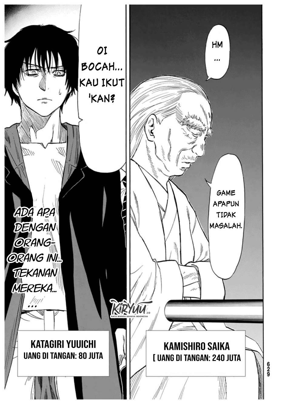 Tomodachi Game Chapter 49 Gambar 35