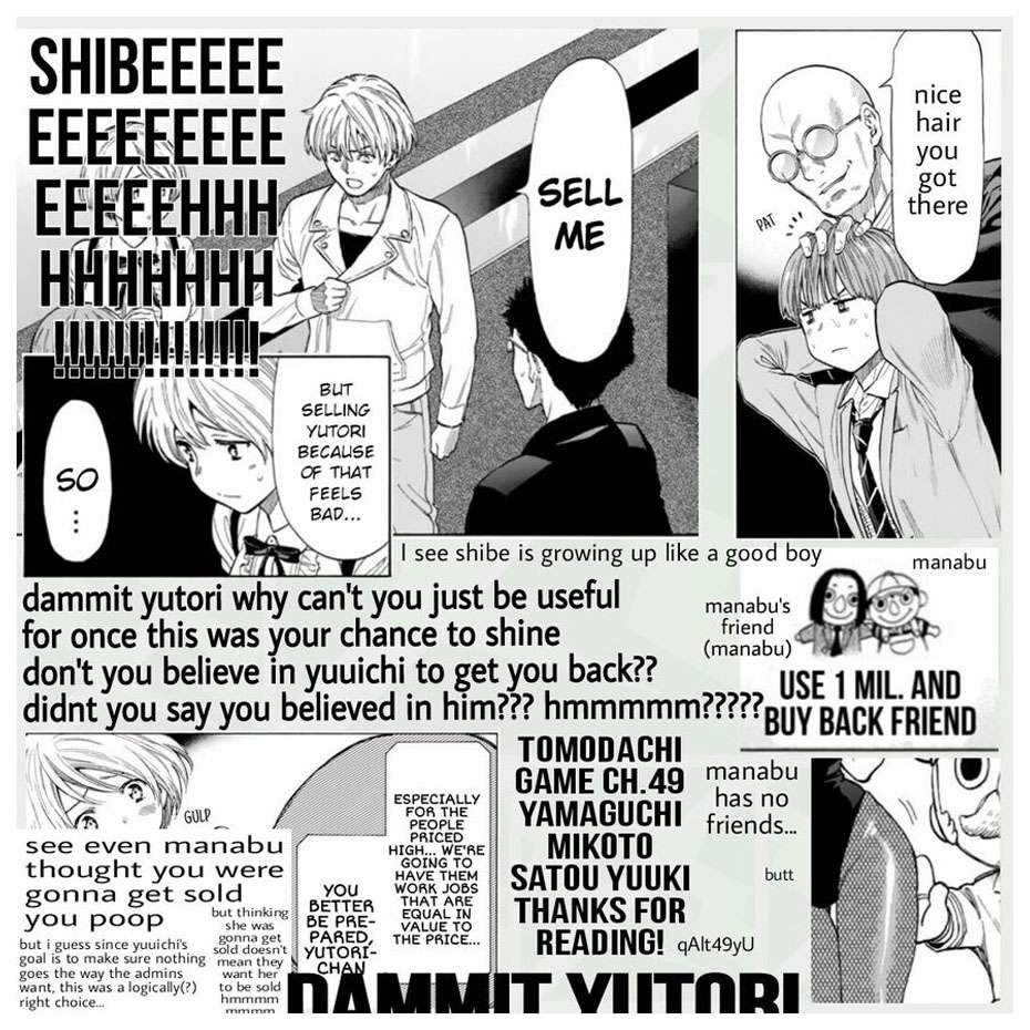 Tomodachi Game Chapter 49 Gambar 38