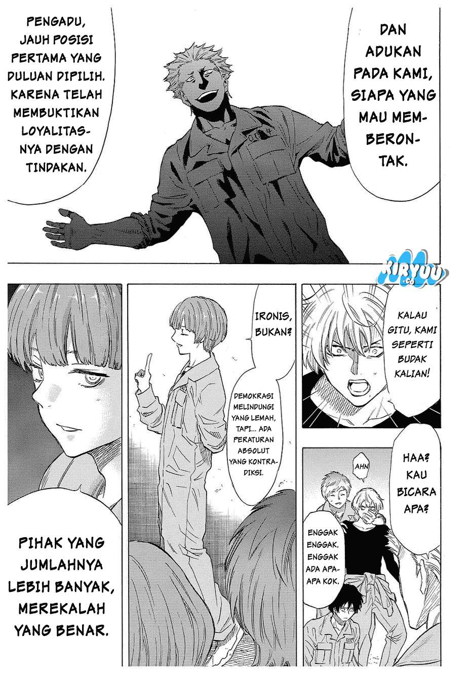 Tomodachi Game Chapter 38 Gambar 36