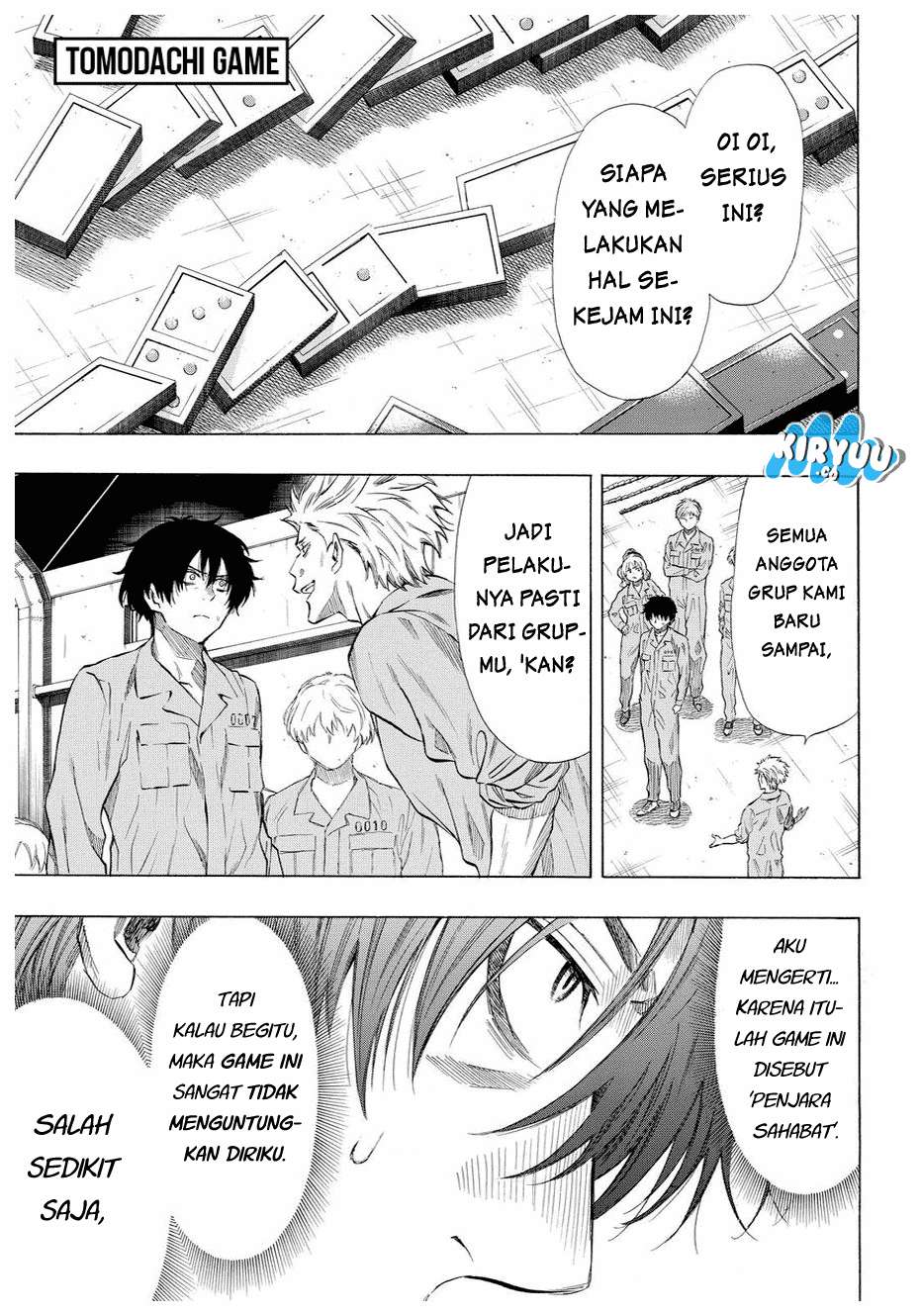 Baca Manga Tomodachi Game Chapter 37 Gambar 2