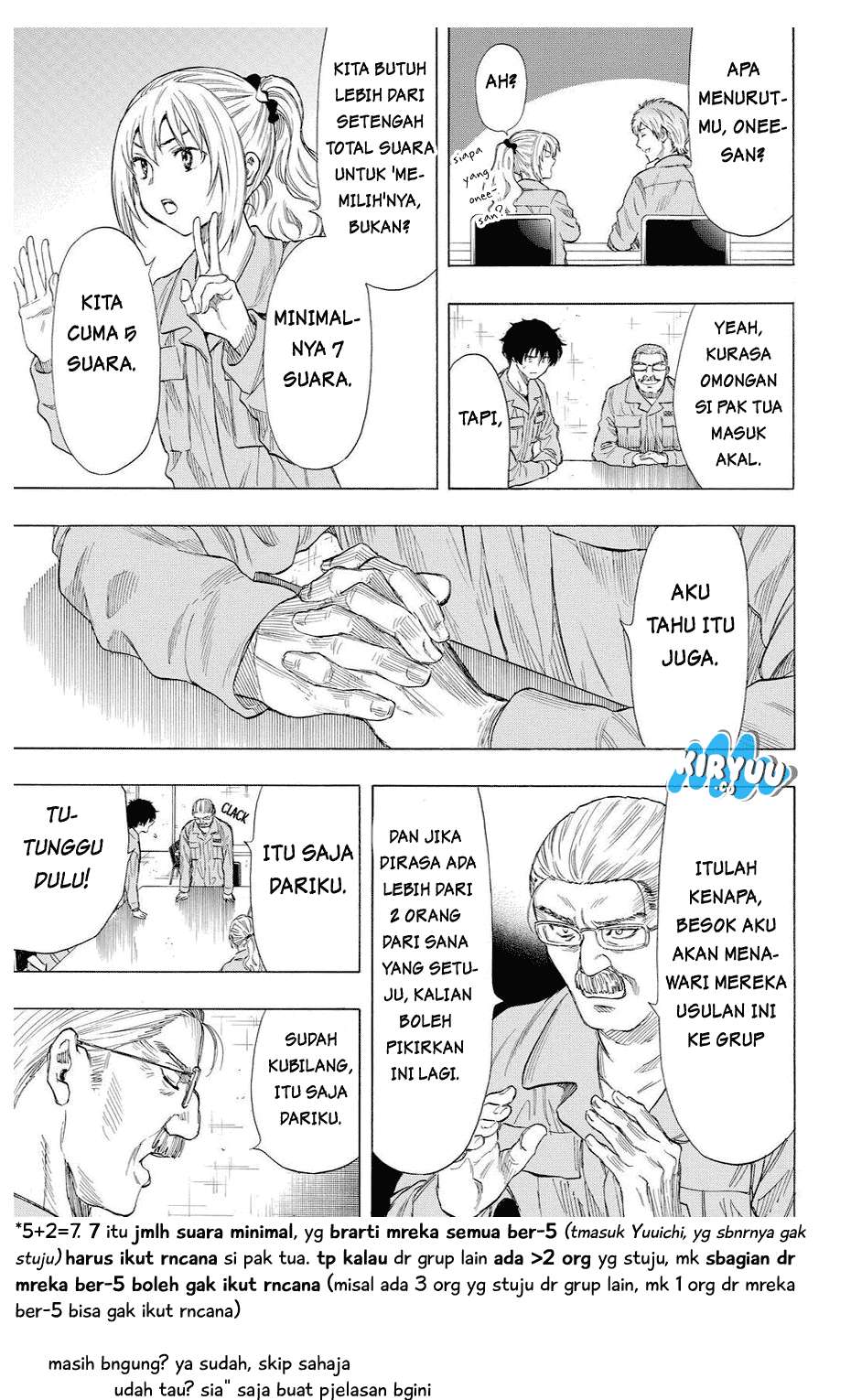 Tomodachi Game Chapter 37 Gambar 28