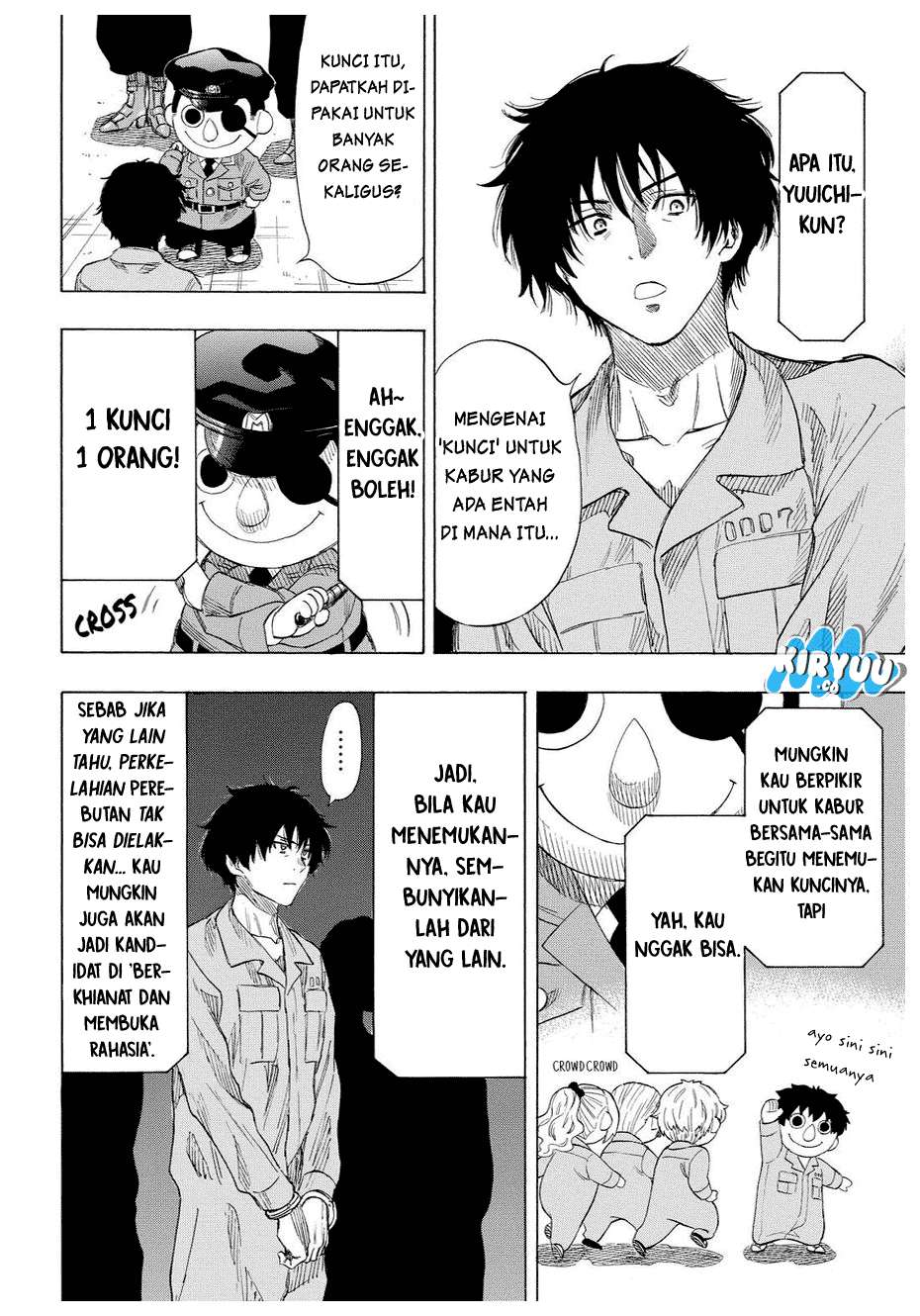 Tomodachi Game Chapter 36 Gambar 29