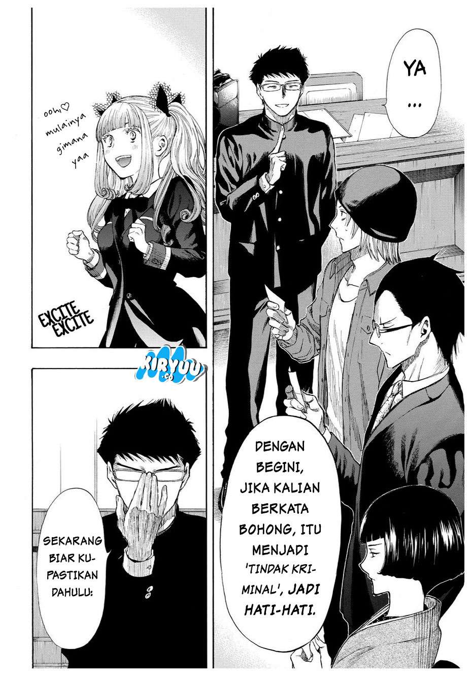 Tomodachi Game Chapter 29 Gambar 25