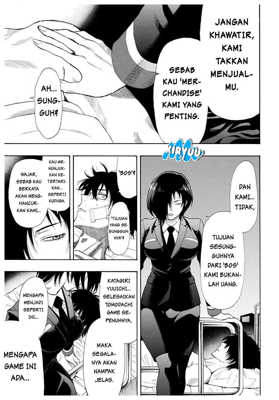 Tomodachi Game Chapter 28 Gambar 12
