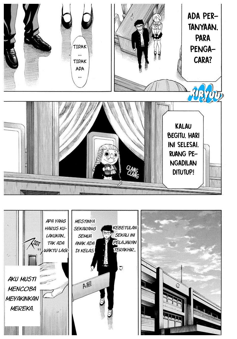 Tomodachi Game Chapter 28 Gambar 34