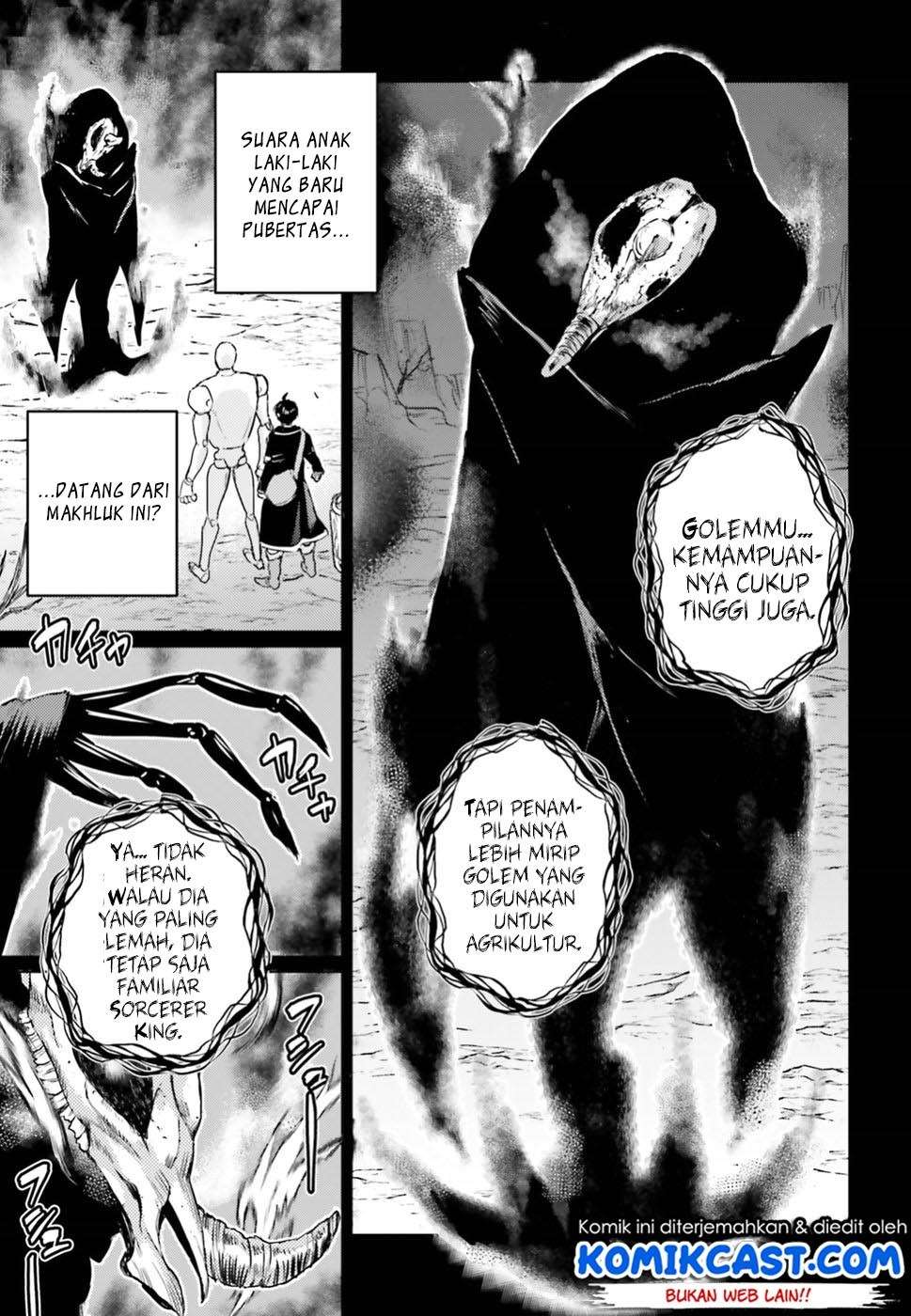 The Sorcerer King of Destruction and the Golem of the Barbarian Queen Chapter 04 Gambar 16