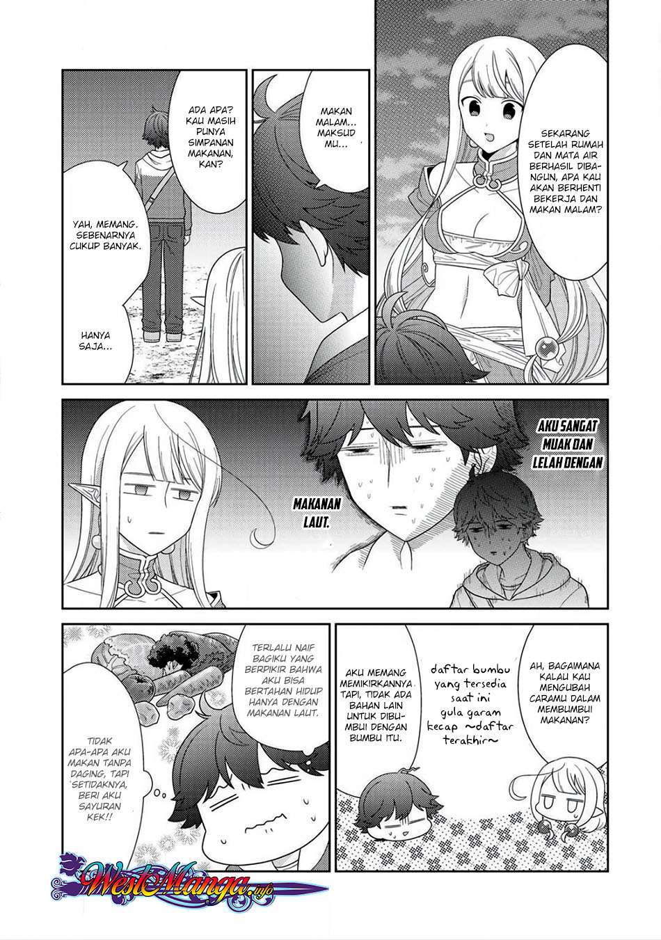 Seirei-tachi no Rakuen to Risou no Isekai Seikatsu Chapter 09 Gambar 11