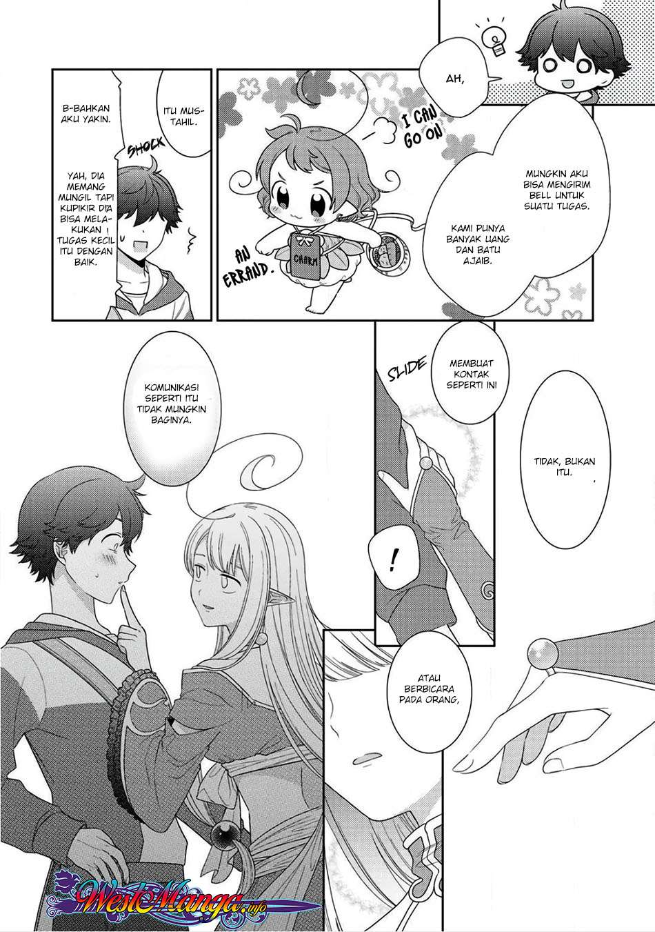 Seirei-tachi no Rakuen to Risou no Isekai Seikatsu Chapter 09 Gambar 12