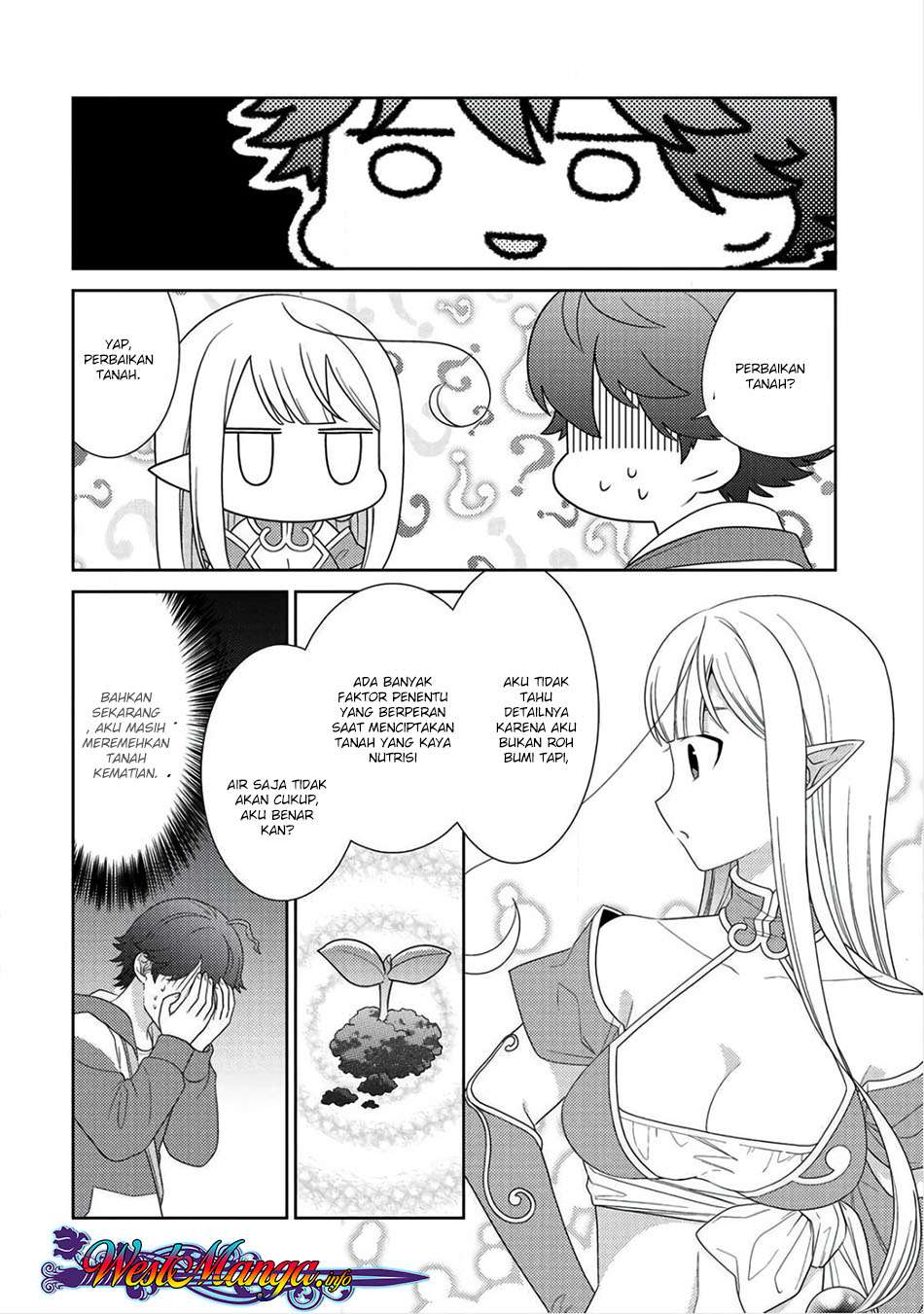 Seirei-tachi no Rakuen to Risou no Isekai Seikatsu Chapter 09 Gambar 16