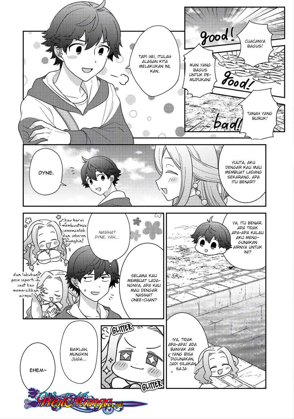 Seirei-tachi no Rakuen to Risou no Isekai Seikatsu Chapter 09 Gambar 19