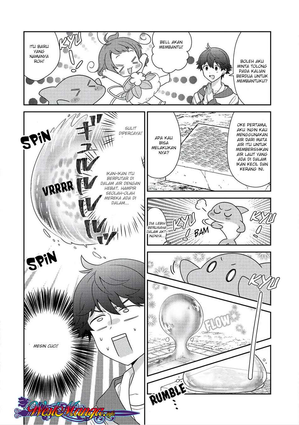Seirei-tachi no Rakuen to Risou no Isekai Seikatsu Chapter 09 Gambar 21