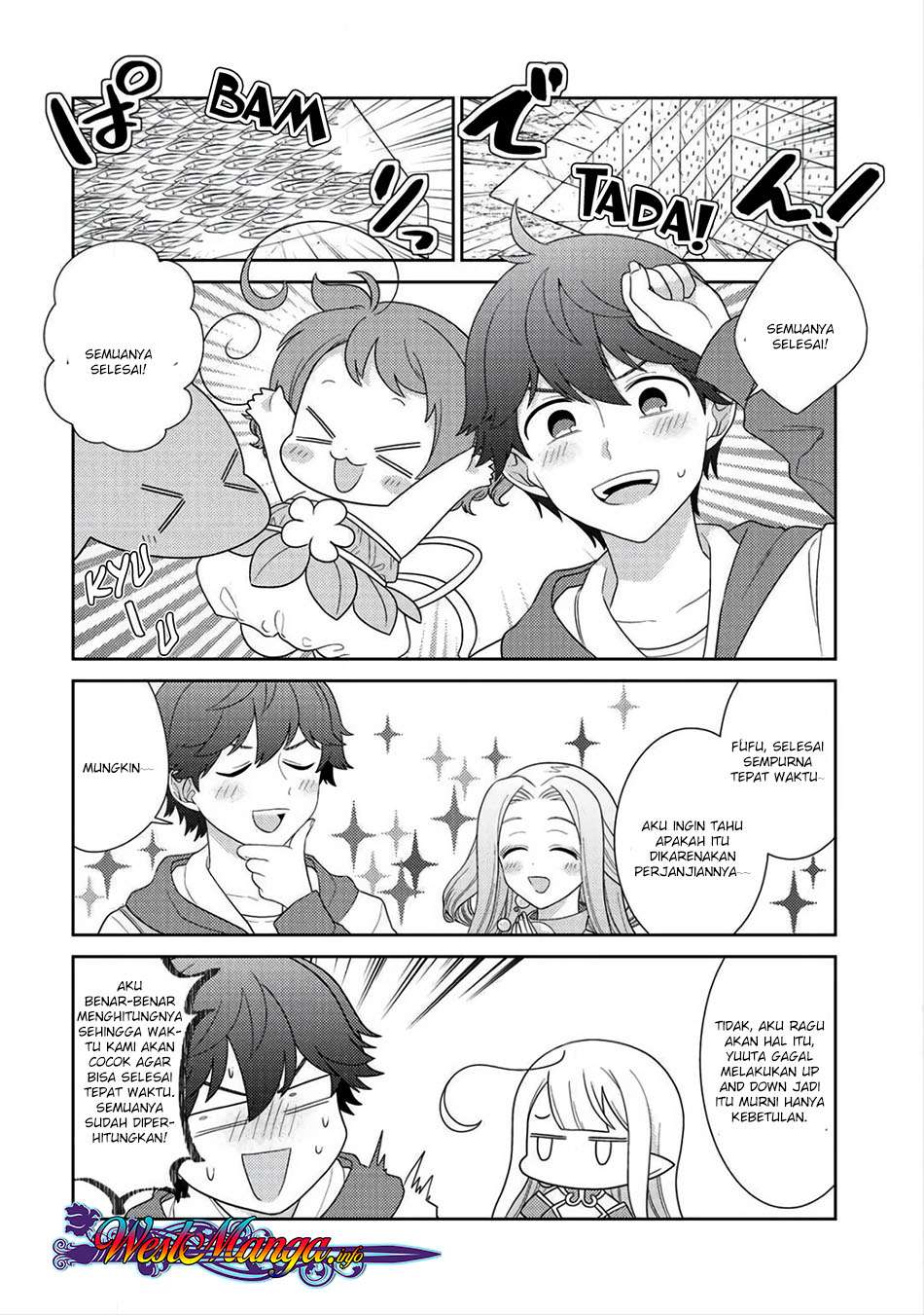 Seirei-tachi no Rakuen to Risou no Isekai Seikatsu Chapter 09 Gambar 23