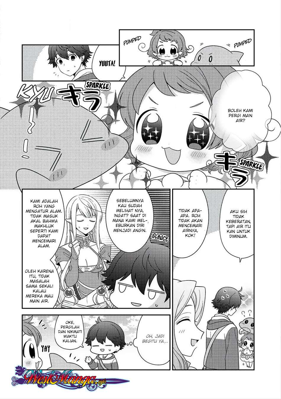 Seirei-tachi no Rakuen to Risou no Isekai Seikatsu Chapter 09 Gambar 6