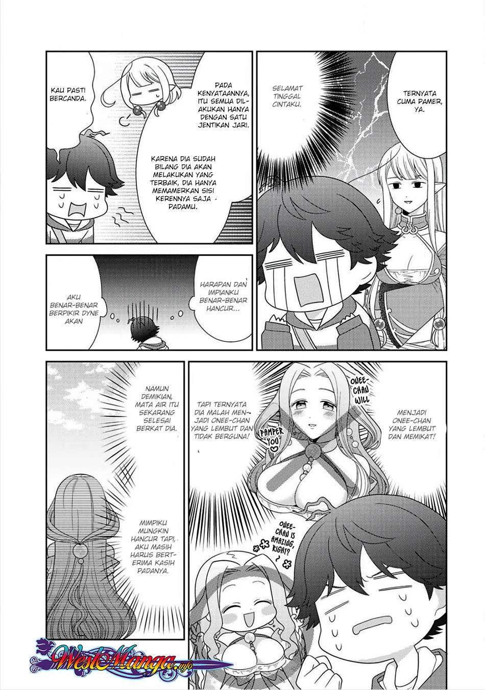 Seirei-tachi no Rakuen to Risou no Isekai Seikatsu Chapter 09 Gambar 9
