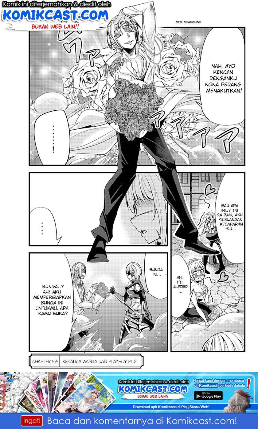 Baca Manga Ima Made Ichido mo Onna Atsukaisareta koto ga nai Onna Kishi wo Onna Atsukai suru Chapter 57 Gambar 2