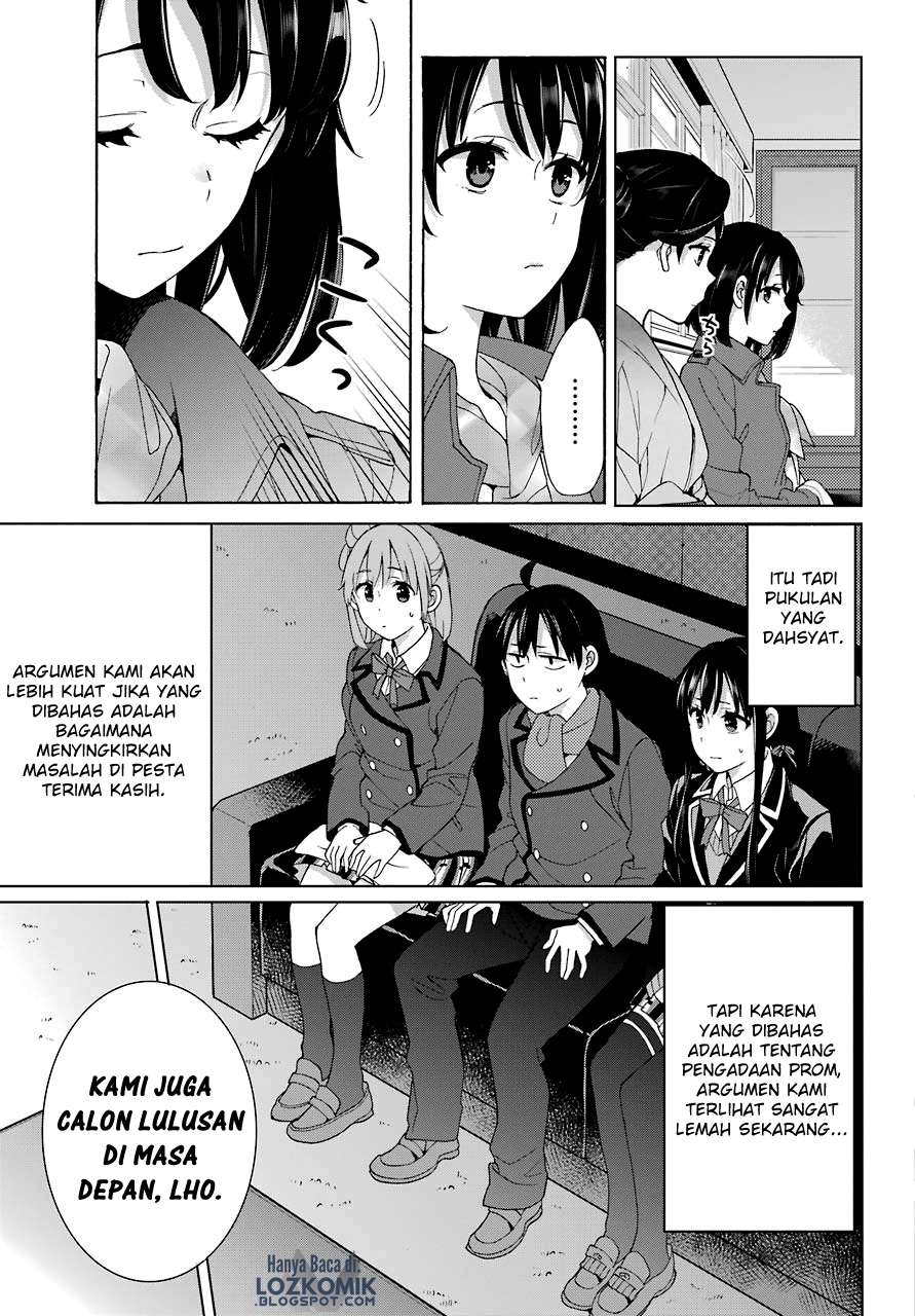 Yahari Ore no Seishun Love Comedy wa Machigatteiru.: Monologue Chapter 72 Gambar 20