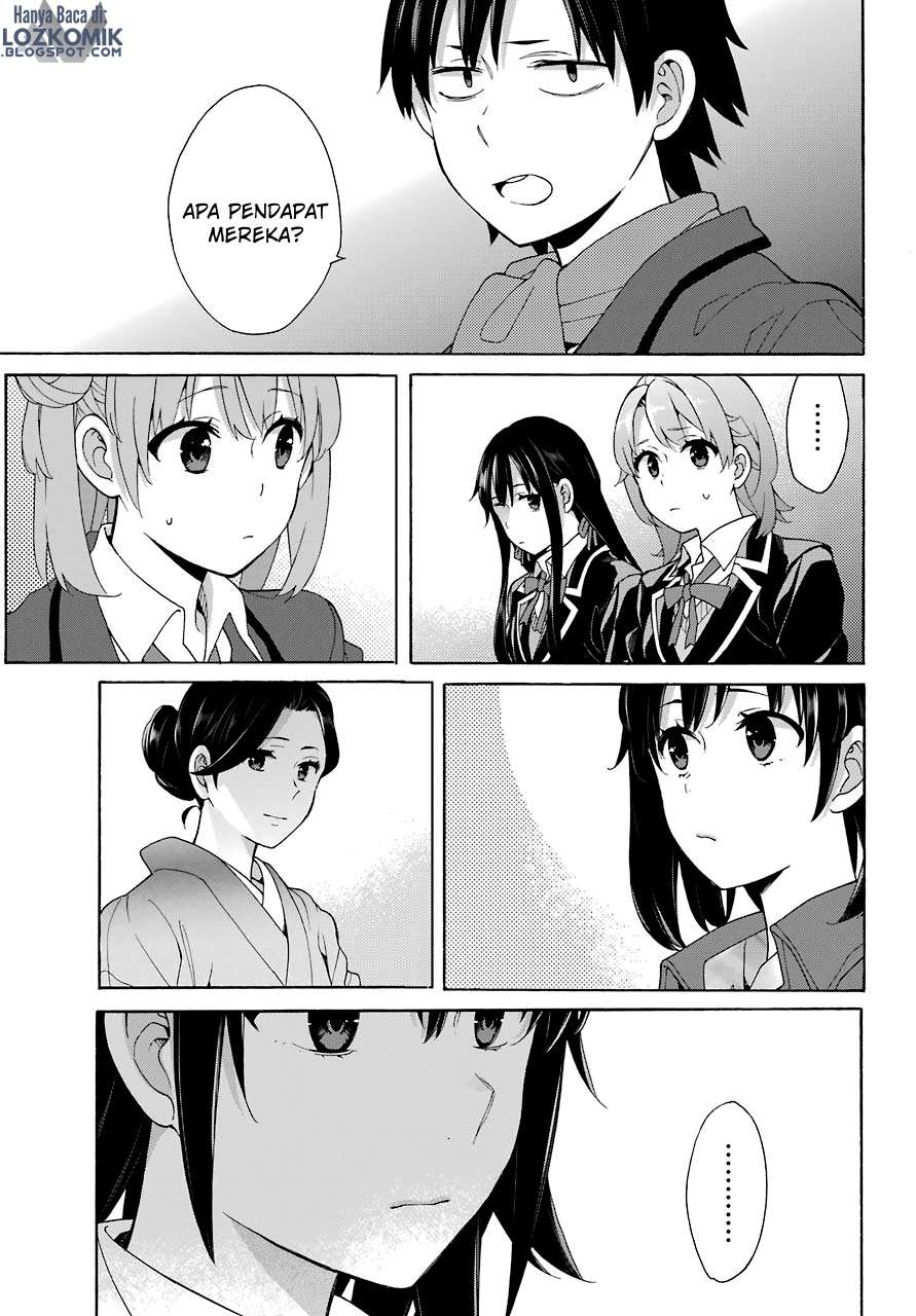 Yahari Ore no Seishun Love Comedy wa Machigatteiru.: Monologue Chapter 72 Gambar 24